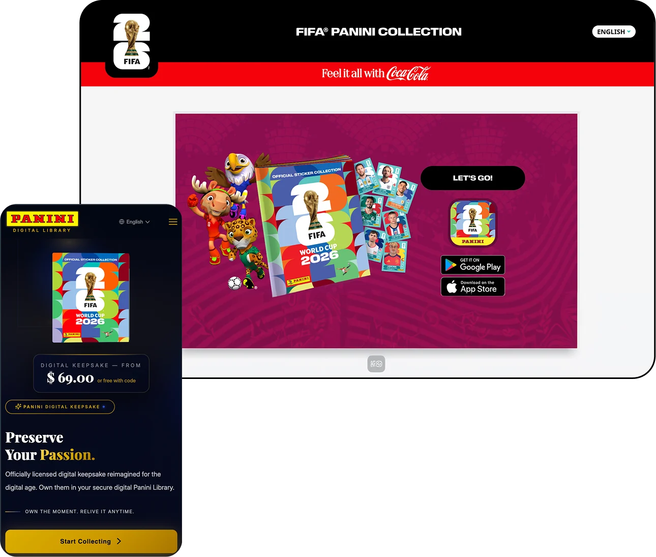 Tukar kode unik Panini