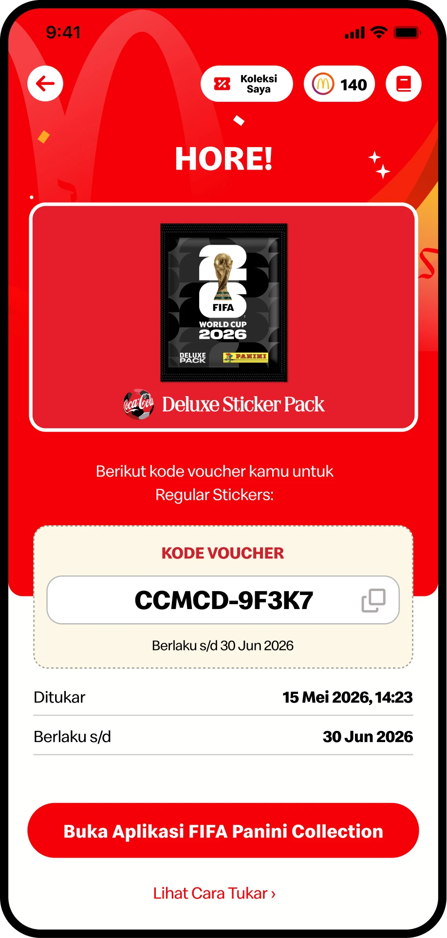 Aplikasi McDonald's