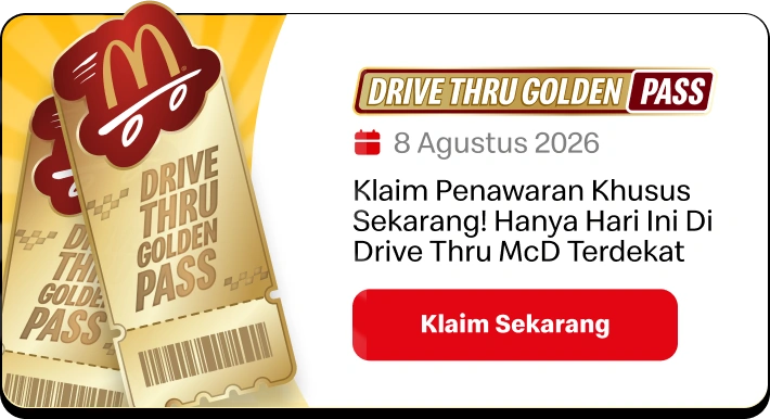 Drive Thru Golden Pass - 8 Agustus 2026