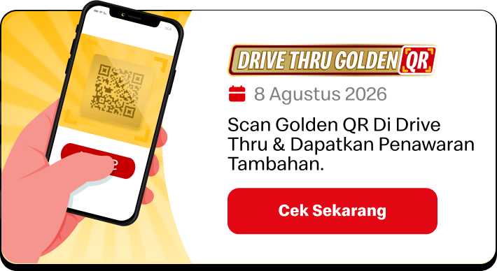 Drive Thru Golden QR - 8 Agustus 2026