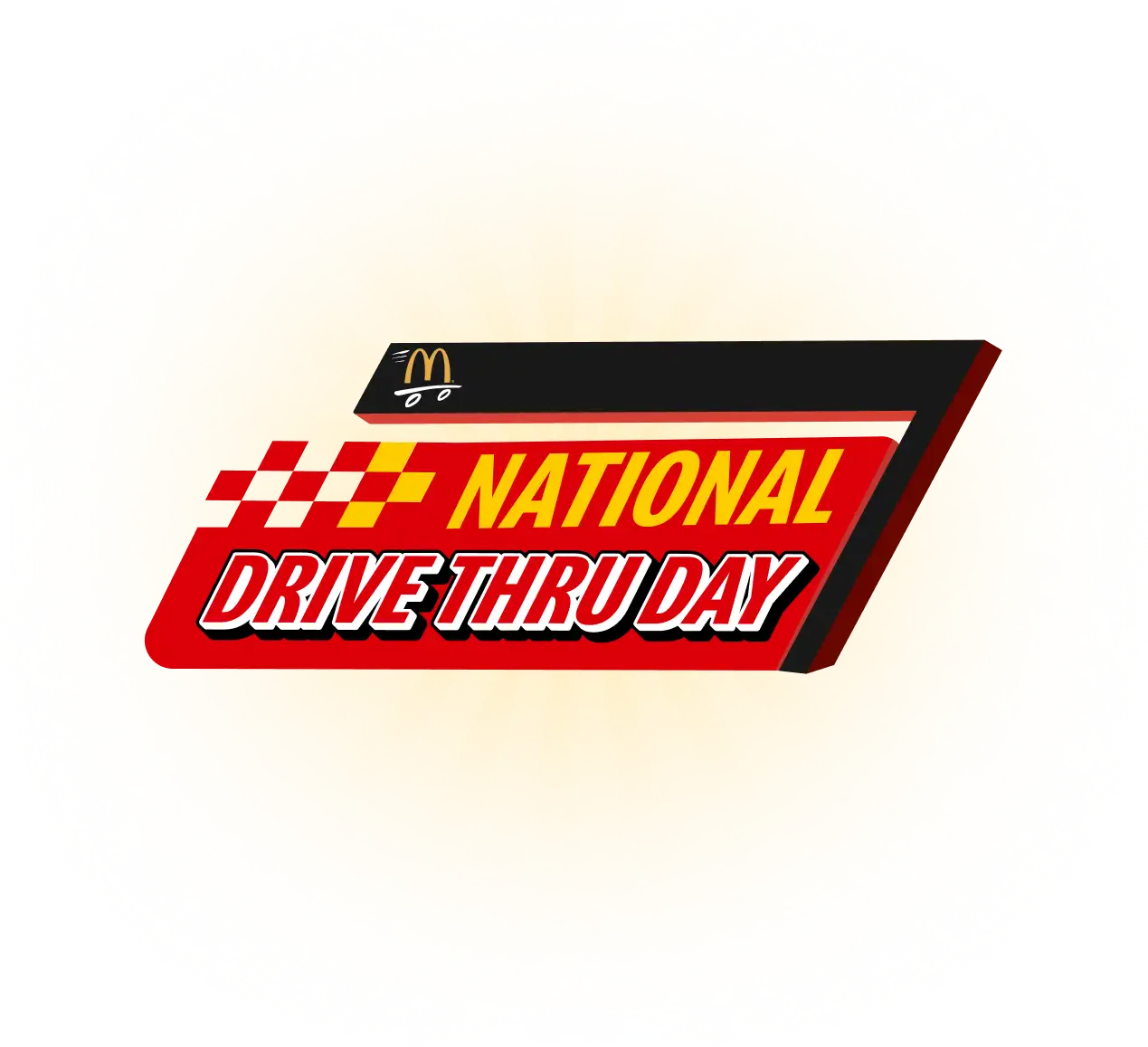 Logo National Drive Thru Day McDonald's