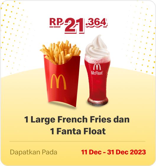 Pokestop In-Game Rewards McDonald's Indonesia